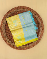 SC4127 - Tissue Silver Zari Meena Butta
